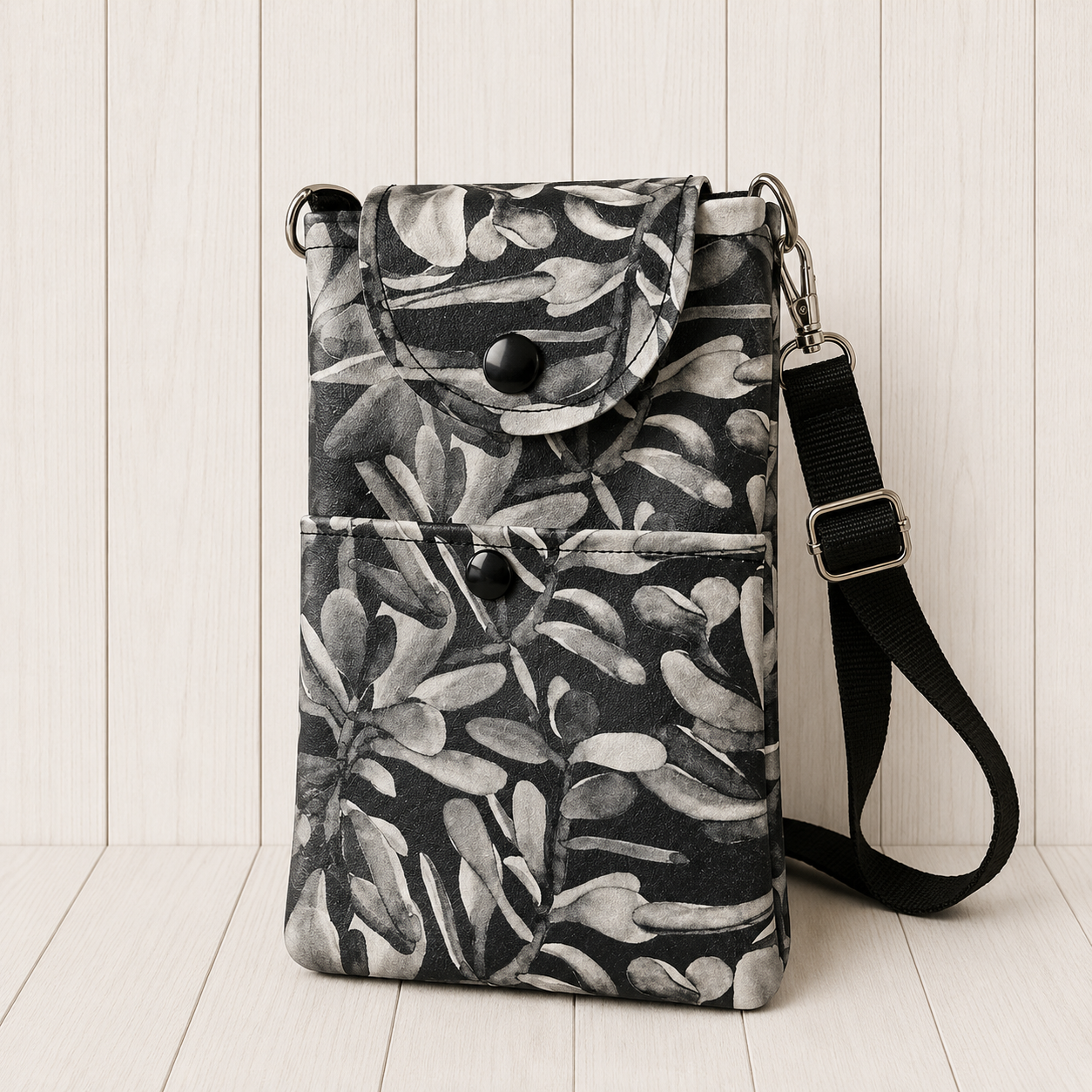 Funda para Móvil con Bolsillo Exterior y snaps